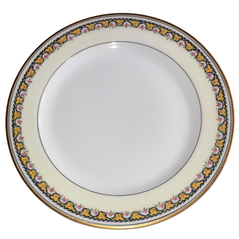 Antique Schleiger 774 China‎ 7 1/2" Salad Plate by Haviland, in Limoges, France